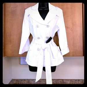 CLASSIC TRENCH ELENA SOLANO SZ MED NWT